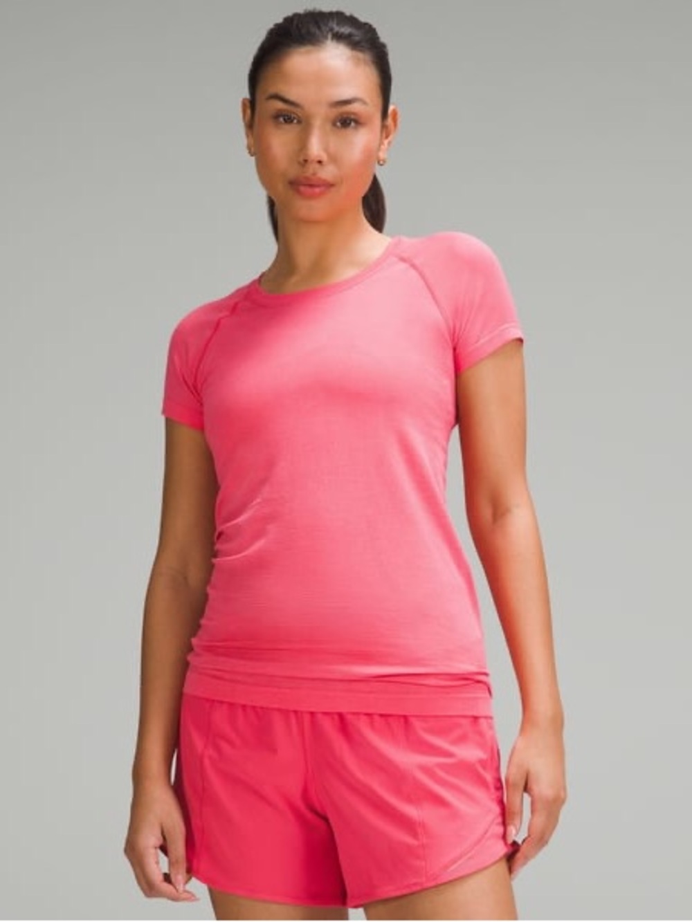 Lululemon Swiftly Glaze Pink hip length
